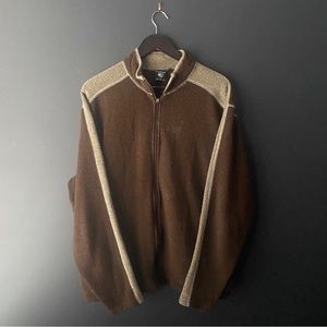 Kuhl Alpaca Fleece Full Zip Long Sleeve Outdoor Hiking Jacket Men's XL